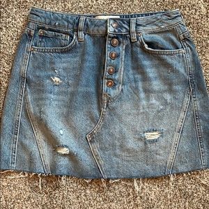 We The Free Jean skirt